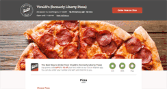 Desktop Screenshot of libertypizzasouthington.com