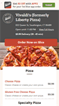 Mobile Screenshot of libertypizzasouthington.com